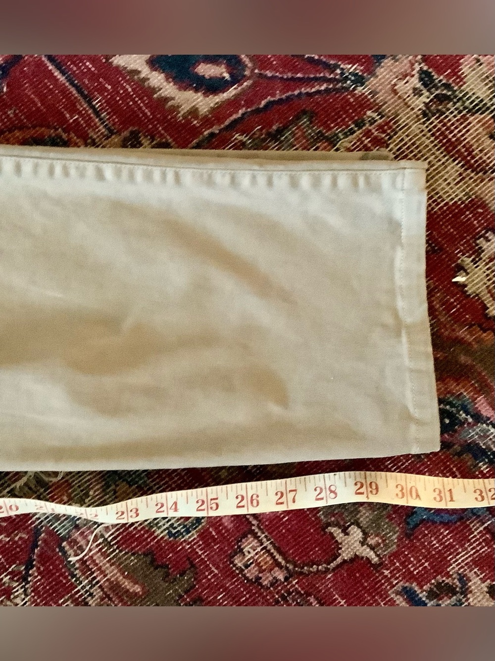 Peter Millar Khaki Chino Pants - Tan 5-Pocket Straight Stretch - Sz 40x30 - Picture 11 of 11